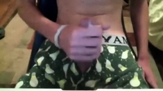 Webcam boy from Newcastle Wanks his Huge Cock