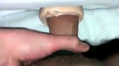 fucking my fake pussy