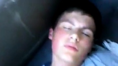 Young Guy Getting Fucked in Back of a Truck
