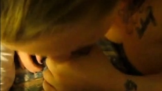 Bakersfield Thick White Trash Hooker Cum In Mouth