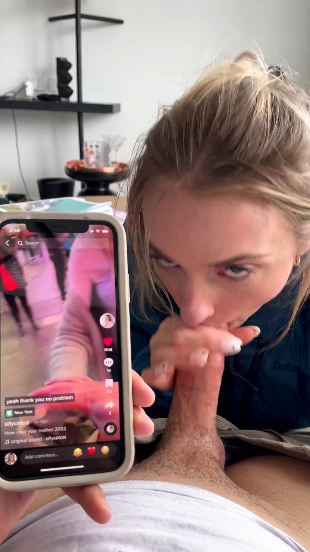 Cell phone blow jobs