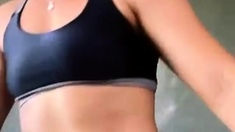 Amateur teen porsha solo action