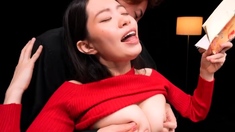 Kinky double japanese blowjob and hardcore fucking session