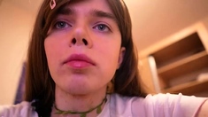 Brunette Solo Webcam Masturbation
