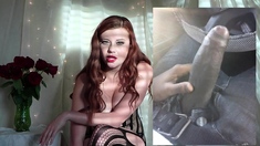 This large amateur cam girl has some very big boobs
