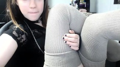 Amateur teen porsha solo action