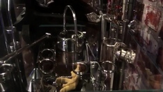 Fetish girls in latex using bdsm vibrators