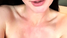 Great Big Boobs On Masturbating Redhead