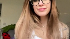 Skinny Blonde Teen Anal amp Vaginal Toys DP