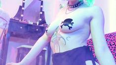 Love Chat Big Boobs Brunette Masturbating For Cam