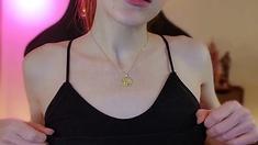 Small titted babe Lauryn May takes