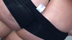 Amateur chick with a fat ass is punished with rough anal