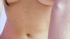 Big boob brunette masturbates on webcam