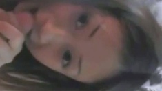 Asian Amateur Girl with Big Tits Gives Blowjob