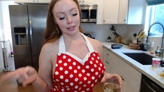 Kinky milf redheads anal solo dildo masturbation