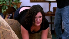 Stella Spanked With The Belt