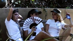 Amateur blonde teen stunner fucked hard and deep outdoors