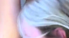 Horny blonde wife crystal fucked hardcore in pov