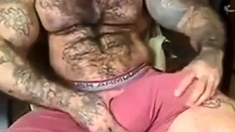Big-cock Daddy Unveils His Monster Shaft