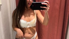 I Tried Lingerie And Masturbated With My Dildo Until I Got