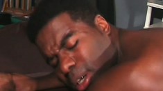 Two Ripped Homo Ebony Home Boys Suck Dick Then Shag Hardcore