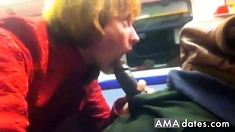 Black Cock On The Train To Putney - Pussy