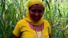 Indian fuck in a corn camp