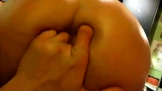 Dunkelblonde Deutsche Steht Auf Geilen Analsex Richtig Geil