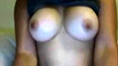 Webcam tit flashes!!