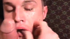 Guys Eating Cum Compilation